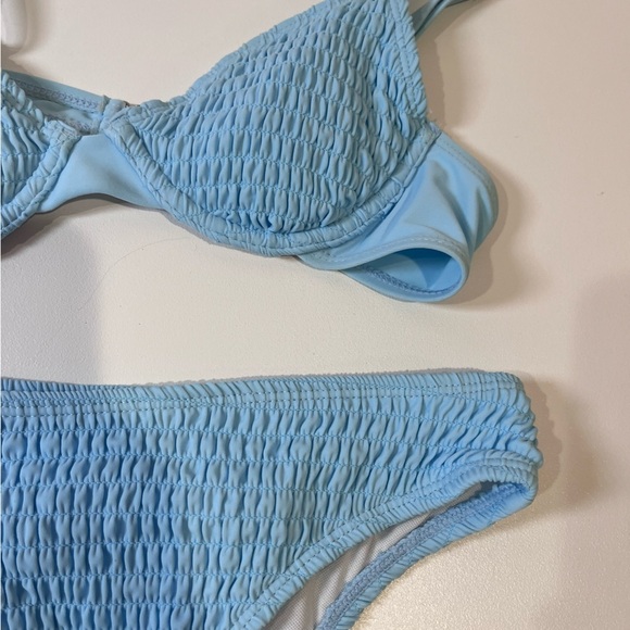 🧁y2k blue bikini - vacation coconut girl hawaii tropical resort vacation preppy - Picture 3 of 10